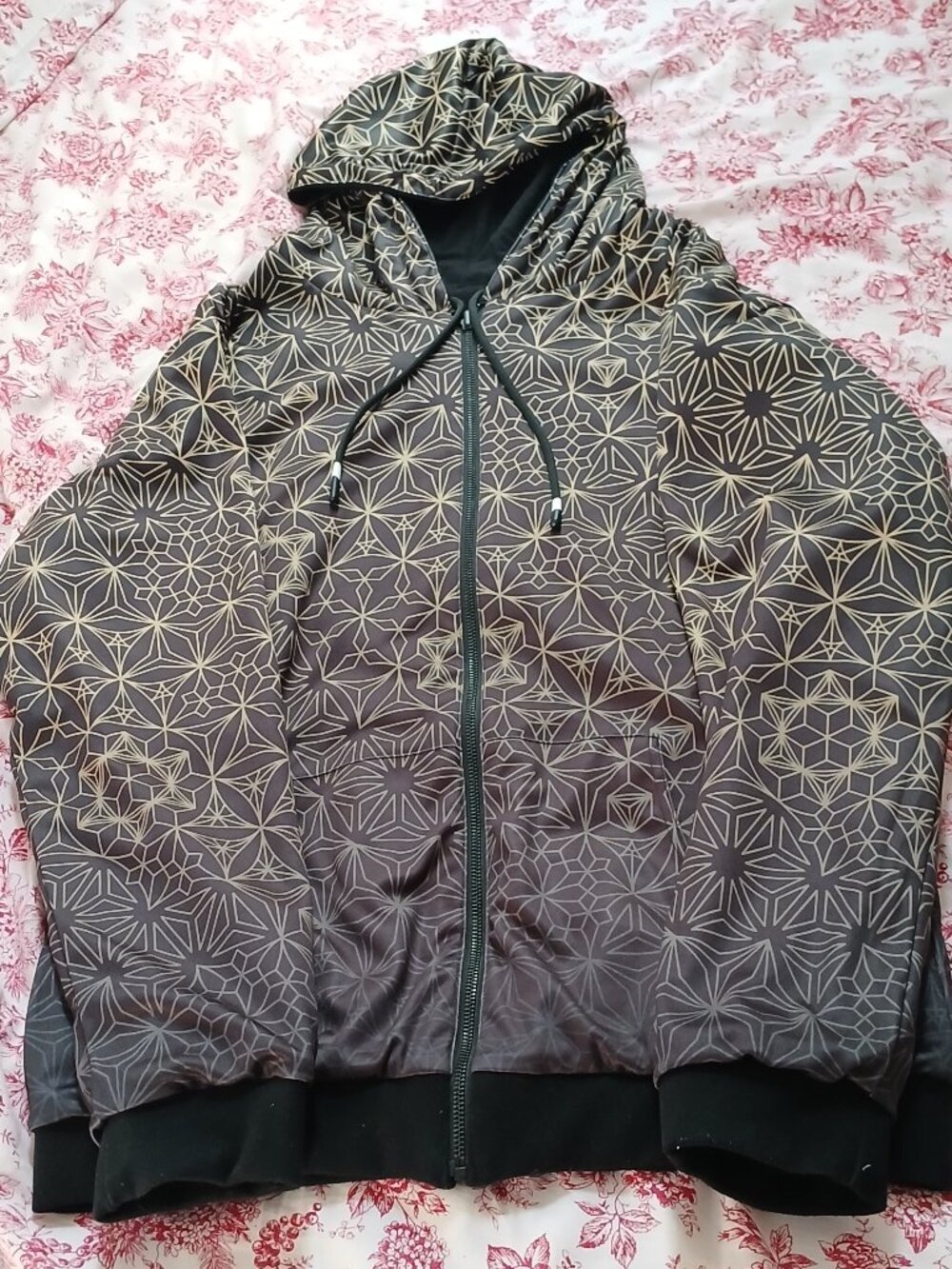 Threyda Gold Slope Reversible Hoodie XL